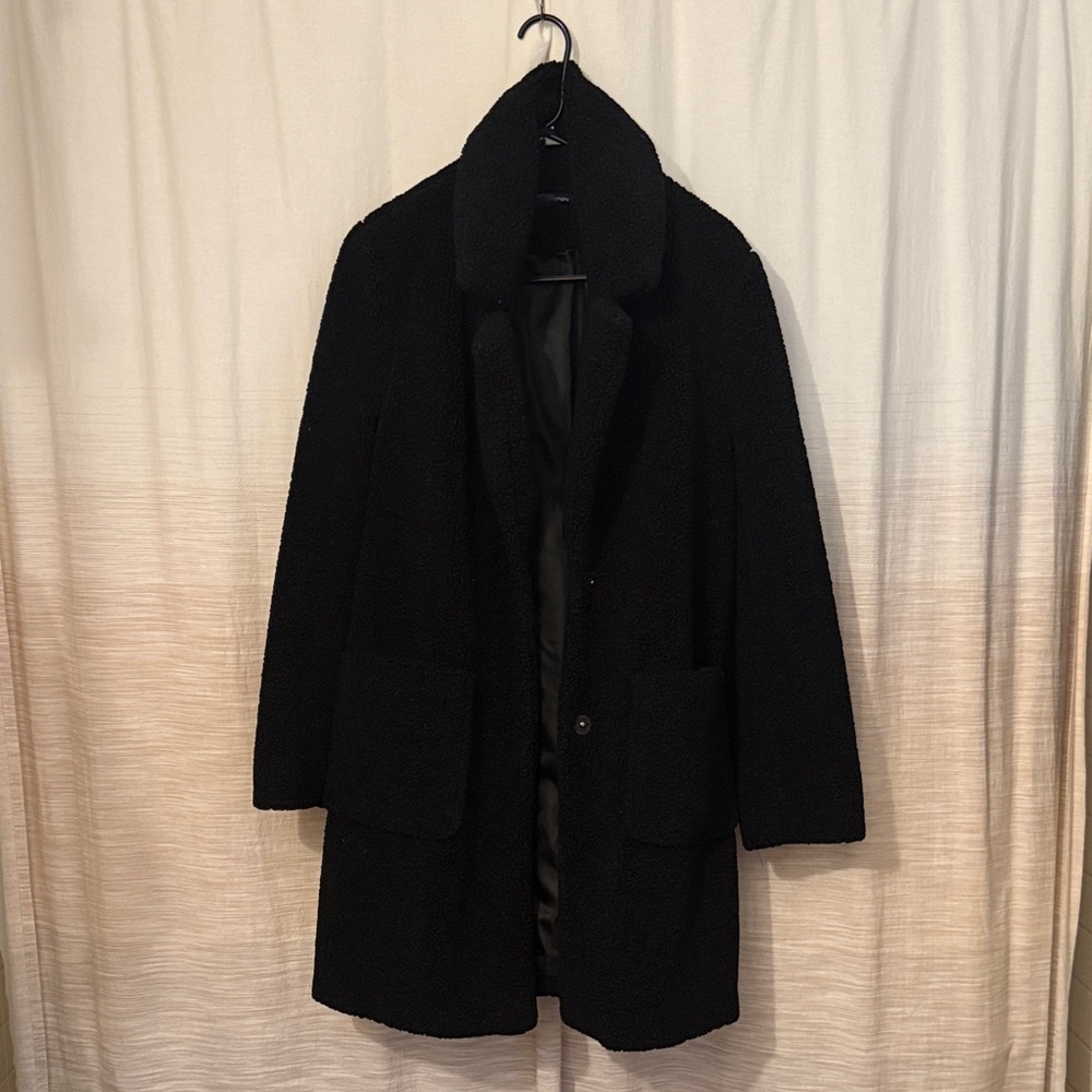 French Connection Black Teddy Jacket